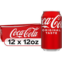 Coca-Cola Soda Soft Drink, 12 fl oz, 12 Pack