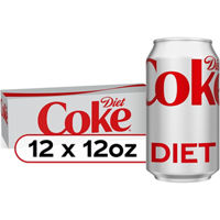 Diet Coke Soda Soft Drink, 12 fl oz,