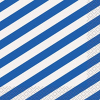 5" Beverage Napkins, 16 Count, Royal Blue