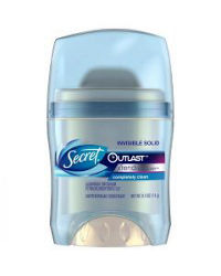 Secret Outlast Invisible Solid Completely Clean Antiperspirant & Deodorant, 0.5