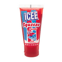 Icee Blue Raspberry Flavored Squeeze Candy, 2.1 fl