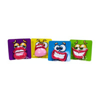 Flix Candy Lip Pops Twisted Lollipops, Assorted