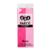 321 Party! Birthday Tissue Paper, 5 sheets