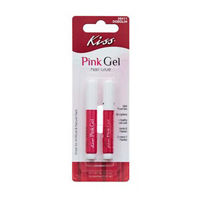 Kiss Pink Gel Nail Glue, 2 Count, 0.14