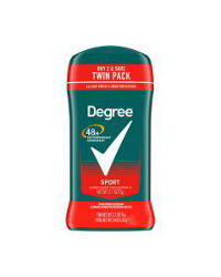 Degree Sport Antiperspirant Deodorant for Men, 2.7 oz, 2 ct
