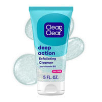 Clean & Clear Deep Action Exfoliating Face Wash, 5 fl. oz