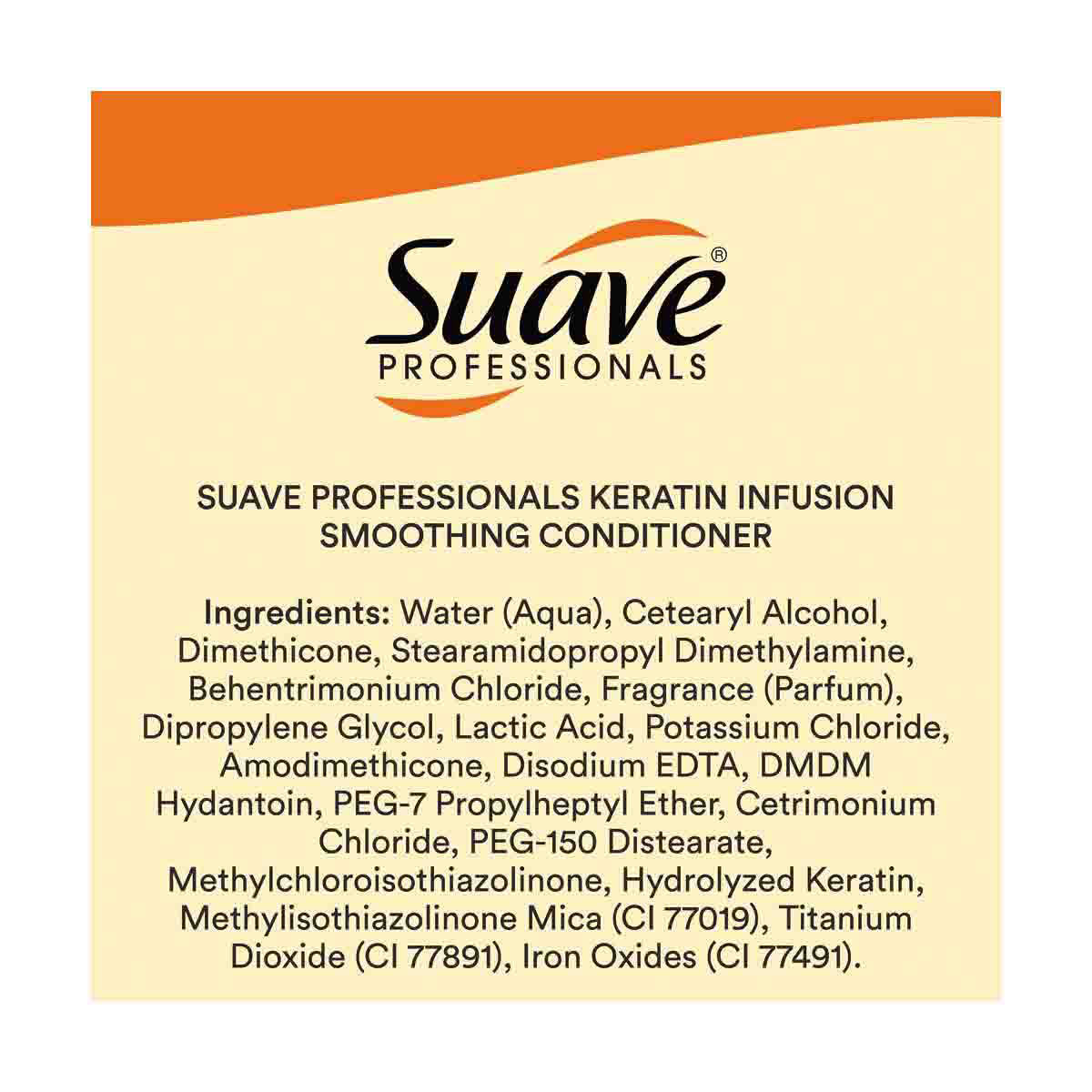 Suave Professionals Keratin Infusion Smoothing Conditioner, 28oz.