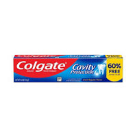 Colgate Cavity Protection Toothpaste with Fluoride, 2.5oz. + 60% Free