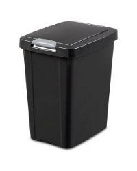Sterilite Touch Top Wastebasket, 7.5 gal
