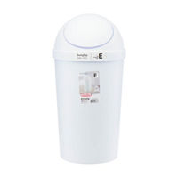 Sterilite Swing Top Wastebasket, 3 gal