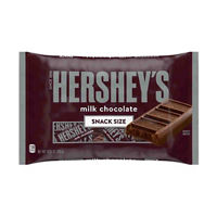 HERSHEY'S Milk Chocolate Snack Size, Candy Bag, 10.35 oz