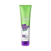 Garnier Fructis Style Curl Sculpt Conditioning Cream Gel for Curly Hair, 5.1 fl. oz.