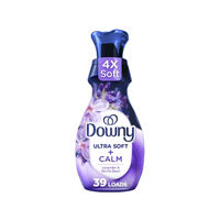Downy Ultra Soft Fabric Softener Liquid, Calm, Lavender and Vanilla Bean, 26 fl