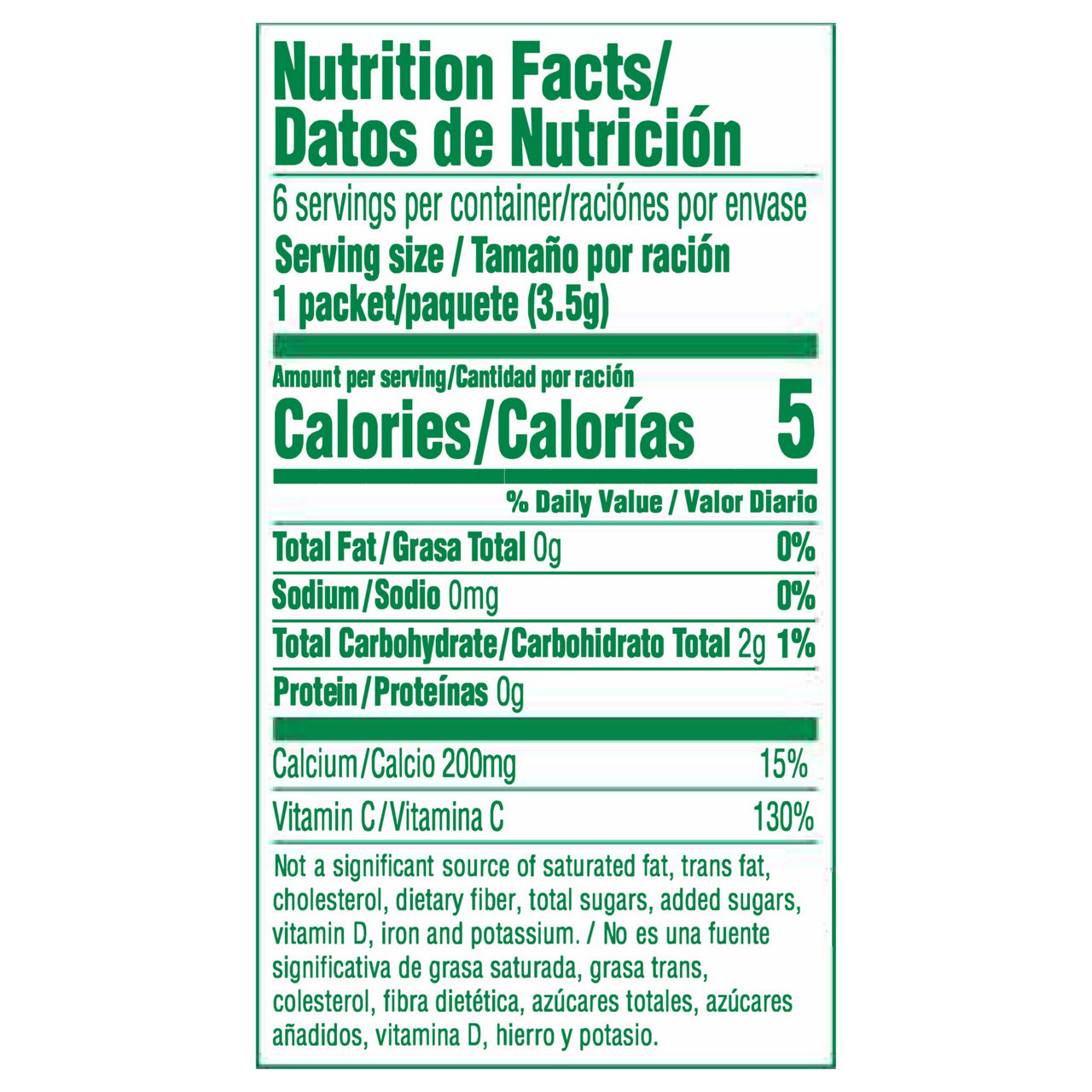 Tang Zero Sugar Orange Naturally Flavored Powdered Soft Drink Mix, 6 ct On-the-Go Packets