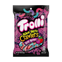 Trolli Sour Brite Crawlers Very Berry, 3.4 oz