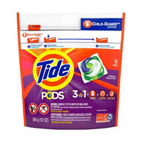 Tide PODS Liquid Laundry Detergent Pacs, Spring Meadow, 16 count