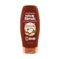 Garnier Whole Blends Smoothing Conditioner Coconut Oil & Cocoa Butter Extract, 12.5 fl. oz.