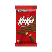 KIT KAT® Milk Chocolate Wafer XL, Christmas Candy Bar, 4.3 oz (10 Pieces)