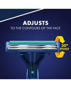 Gillette Sensor2 Plus Pivoting Head Disposable Razors for Men, 10 ct