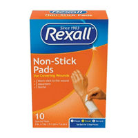Rexall Non-Stick Sterile Pads for Covering Wounds, 2