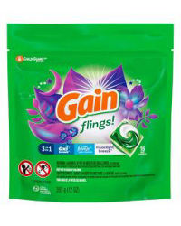 Gain Flings Liquid Laundry Detergent, Moonlight Breeze Scent,