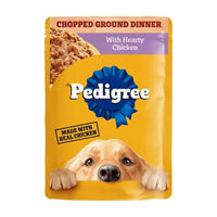 Pedigree Chopped Ground Dinner With Hearty Chicken Adult