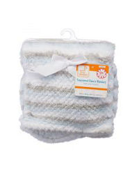 Swiggle Textured Fleece Blanket Soft and Cuddly 0+ Months, 1 Count