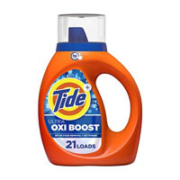 Tide Ultra Oxi Boost Liquid Laundry Detergent, 30 fl oz - 21 Loads