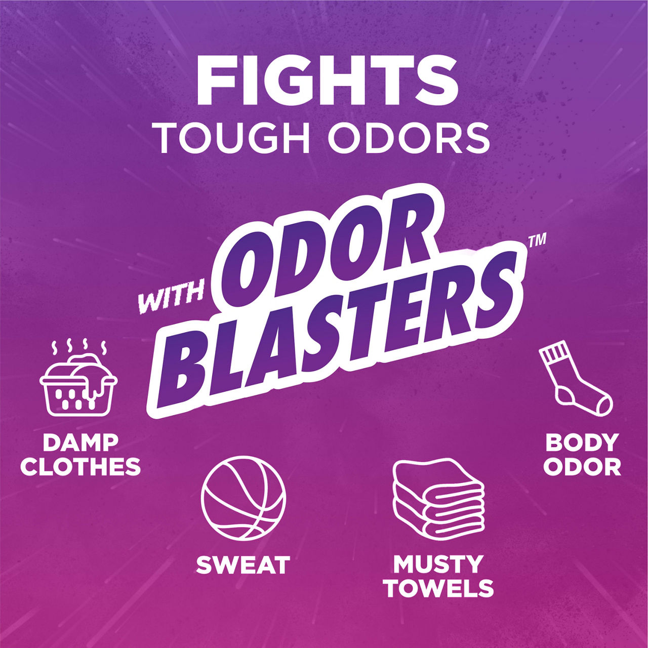 ARM & HAMMER Odor Blasters In-Wash Scent Booster, Laundry Scent Booster, Fresh Burst Scent, 15 Oz