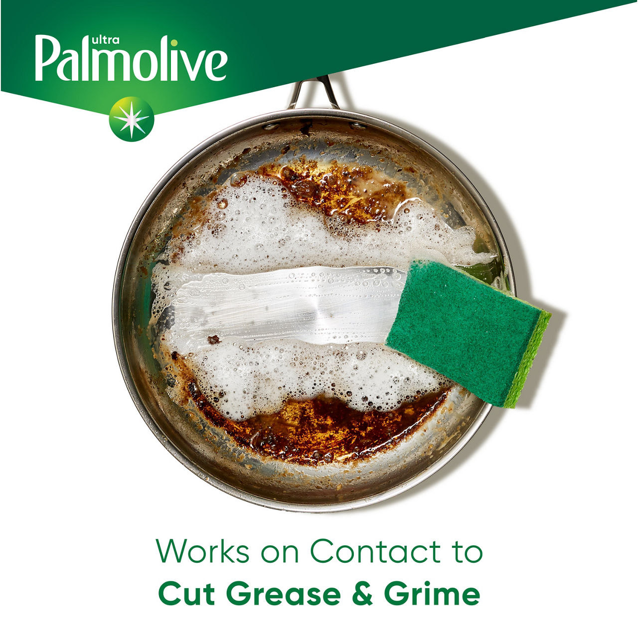 Palmolive Ultra Oxy Liquid Dish Soap, Deep Grease Cutting, No Soaking Needed, 32.5 fl oz