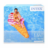 Intex Ice Cream Cone Floating Mat, 88x42 in