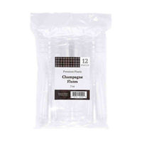 Tabletop Basics Plastic Champagne Flute, 7oz