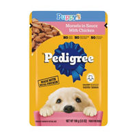 Pedigree Puppy Morsels in Sauce With Chicken Wet