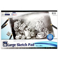 ArtSkills 12" x 18" Large Hardcover Drawing & Sketch Pad Notebook, 36 Sheets