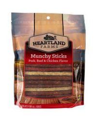 Heartland Farms Munchy Sticks Pork, Beef & Chicken