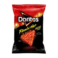 Doritos Flavored Tortilla Chips Flamin Hot Nacho, 9.25