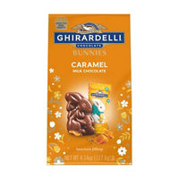 Ghirardelli Milk Chocolate Caramel Bunnies Bag, 4.14 oz