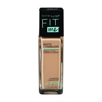 Maybelline Fit Me Matte + Poreless Liquid Foundation Makeup - True Beige