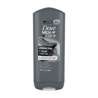 Dove Men + Care Purifying Charcoal + Clay Body and Face Wash, 13.5 fl oz