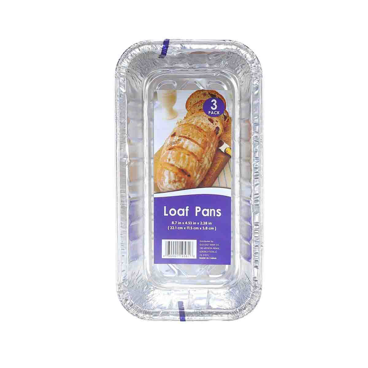 Foil Loaf Pan, 3 Count