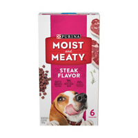 Purina Moist and Meaty Steak Flavor Soft Dog