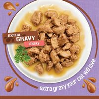 Purina Friskies Extra Gravy Wet Cat Food Chunky