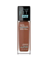 Maybelline Fit Me Matte + Poreless Liquid Foundation Makeup, Nutmeg