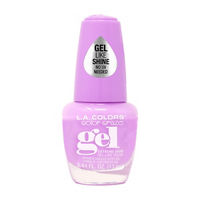 L.A. Colors Color Craze Gel-Like Neon Nail Polish, Jazzy, 0.44 fl oz