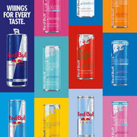 Red Bull Red Edition Energy Drink, Watermelon, 8.4 fl. oz. Can, 80mg Caffeine, Taurine & B Vitamins
