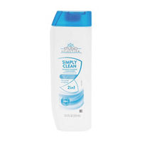 Studio Selection Simply Clean 2 in 1 Dandruff Shampoo + Conditioner, 12.5 fl oz