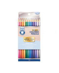 Crafter's Closet Metallic Colored Pencils, 12 ct
