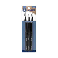 Crafter's Closet Artist Illustration Micro-Line Black Pen Set,