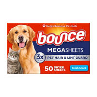 Bounce Pet Hair & Lint Guard Mega Sheets,