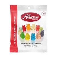 Albanese World's Best 12 Flavor Gummi Bears, 3.5